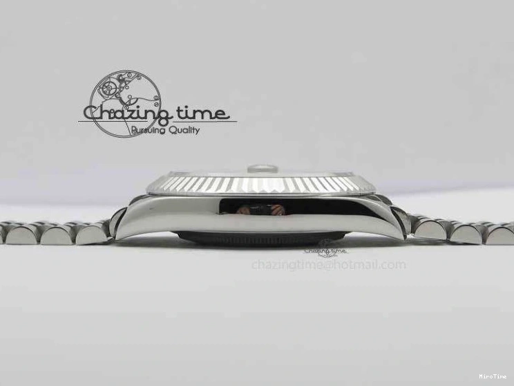 MiroTime 0428 DateJust II 41mm BP Maker Best Edition Silver Diamonds Dial On New Version Jubilee Bracelet A Reliable 3623